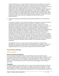 Management Chapter 8 Homework Decentralization The Location Significant Amount Authority The