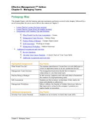 Management Chapter 9 Homework Cessna Hired Work The Plant Had Never