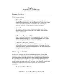 Marketing Chapter 1 Homework Html Other Standards Iii Extranet Two
