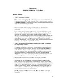 Marketing Chapter 4 Homework Many Other Multinational Corporations Selling Everything From