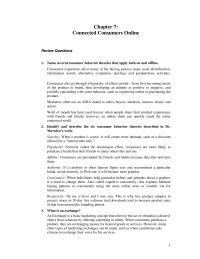 Marketing Chapter 7 Homework Create Justin Has Created Profiles For Himself