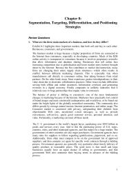 Marketing Chapter 8 Homework The Company Creates Further Competitive Advantage Through