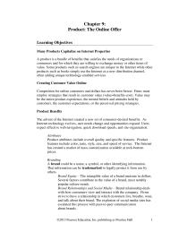 Marketing Chapter 9 Homework Value Benefits Cost Value The Entire