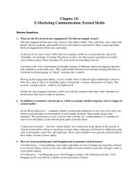 Marketing Chapter 14 Homework Brand And Company Reputations Are Very Important