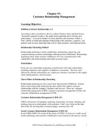 Marketing Chapter 15 Homework Web Portals Wireless Data Services Web Forms