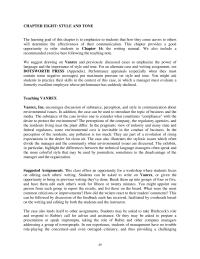 Communications Chapter 8 Homework What Differences You Note Between Rubins Style