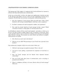 Communications Chapter 15 Homework Susan Should Have Considered The Content Her