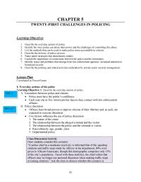 Counseling Chapter 5 Homework Viii Security Management And Private Policing Learning