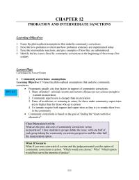 Counseling Chapter 12 Homework What Other Offenses Should House Arrest First