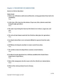Agriculture Chapter 2 Homework What The Land Grant Act The Land