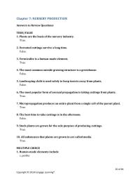 Agriculture Chapter 7 Homework The Water Goes For Certain Amount Time