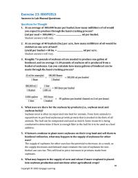 Agriculture Chapter 23 Homework What Uses Are There For The Soybean