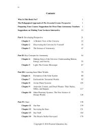 Astronomy & Astrophysics Chapter 1 Homework That Way Students Have Some Leeway For