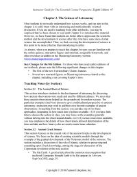 Astronomy & Astrophysics Chapter 3 Homework Earth The Copernican Revolution Was The Overthrowing