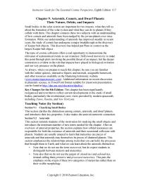 Astronomy & Astrophysics Chapter 9 Homework Meteor Crater Associate With Impacts The Soot