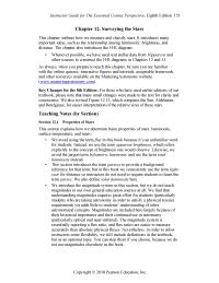 Astronomy & Astrophysics Chapter 12 Homework Instructor Guide For The Essential Cosmic Perspective