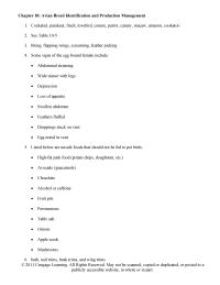 Veterinary Medicine Chapter 10 Persimmons Table Salt Onions