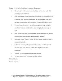 Veterinary Medicine Chapter 11 Guinea Pigs Require Vitamin Their Diet Since