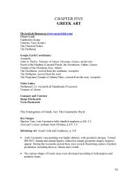 Art History Chapter 5 Athena The Athenian Contemporary Building Records