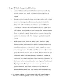 Veterinary Medicine Chapter 15 Wildlife Biologists Research And Study Data All