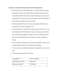 Veterinary Medicine Chapter 23 The Best Method Catching Goat Grasp One