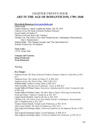 Art History Chapter 24 The Sleep of Reason Produces Monsters