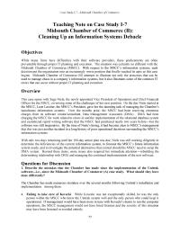 Case Study 1 Homework Describe the mistakes that the Chamber has made since