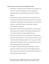 Veterinary Medicine Chapter 40 Two Ropes Are Used Make Square Knot