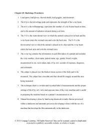 Veterinary Medicine Chapter 49 Manual Developing Done Hand Using Chemicals Tanks