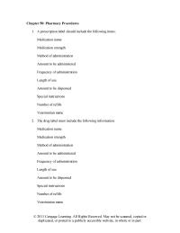 Veterinary Medicine Chapter 50 The Items Recorded Controlled Substance Log Include