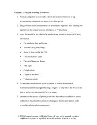 Veterinary Medicine Chapter 51 The Moment The Patient Begins Swallow When