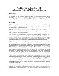 Case Study 3 Homework Bring New Project Manager Kill The Project