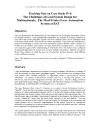Case Study 4 Homework The Three Primary Strategic Priorities Behind The