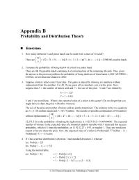 Economics Appendix B Homework Approximately what is the probability that a random variable