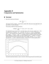 Economics Appendix E Homework Drawing The Second Sample Takes Approximately Twice