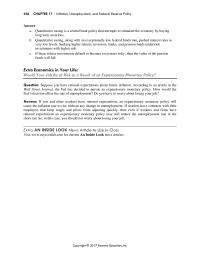 Economics Chapter 17 Federal Reserves Current Monetary Policy&nbsp;