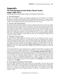 Economics Chapter 19 Danish Central Bank For Holding Krone This