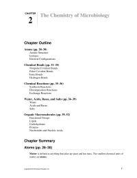 Biology & Life Sciences Chapter 2 Homework Bases Acid Substance That Dissociates Into One