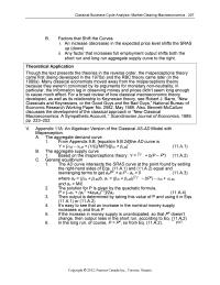 Economics Chapter 11 Though the text presents the theories in the reverse