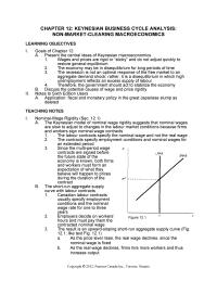Economics Chapter 12 But Output And Employment May Remain Below