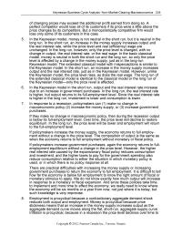 Economics Chapter 12 Keynesian Business Cycle Analysis Nonmarket clearing&nbsp;