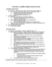 Economics Chapter 13 One Factor Affecting The Sacrifice Ratio The