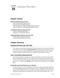 Biology & Life Sciences Chapter 18 Homework Hypersensitivity And Autoimmune Disease Commences When