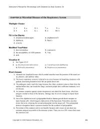 Biology & Life Sciences Chapter 22 Homework Bacterial Pneumonia The Most Common Type Pneumonia