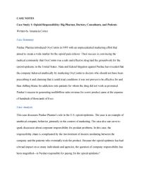 Business Ethics Chapter 1 Who Should The Target For Pharmaceutical Company