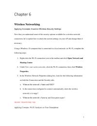 Networking Chapter 6 Homework Wifi Answer Infrared Which Bluetooth Class Has