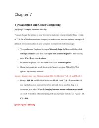 Networking Chapter 7 Homework Then Close All Windows Verify That Windows