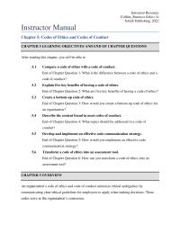 Business Ethics Chapter 5 National Association Securities Dealers Automated Quotations&nbsp;
