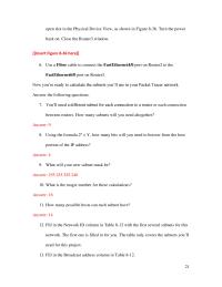 Networking Chapter 8 Homework Pcs Connected Switch0 Use The Following Information