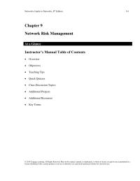 Networking Chapter 9 Homework Identify people, technology, and malware security risks&nbsp;